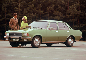 Opel Rekord D (1972) - as a four-door sedan (1972)