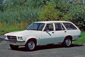 Opel Rekord Diesel 2000 Caravan (1973) - version for Italy with white front indicators and smaller engine with 55 hp (1973)