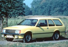 Opel Rekord E1 (1977) - as a rare three-door station wagon (1977)