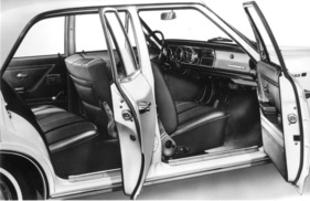 Opel Rekord L (1967) - mit Lenkradschaltung