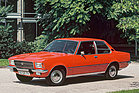 Opel Rekord L 2100 D (1973) – erkennbar an der Haube mit "Kraftbuckel"
