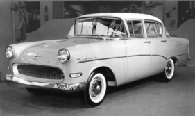 Opel Rekord P 4D (1960) - ausgestellt am Genfer Automobilsalon 1960