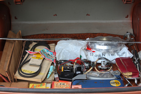 Opel Rekord P1 "Ascona" (1959) - Kofferrauminhalt - Ersatzteilparadies