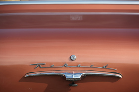 Opel Rekord P1 "Ascona" (1959) - Kofferraumschloss und Rekord-Schriftzug