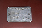 Bild: Opel Rekord P1 "Ascona" (1959) - die General-Motors-Biel-Chassis-Plakette
