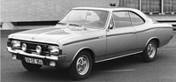 Opel Rekord Sprint (1969) - dynamisches Coupé analog zum Kadett Rallye (1969)