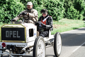 Opel Rennwagen (1903) - auf der Kronprinz Wilhelm Rasanz Fahrt 2013