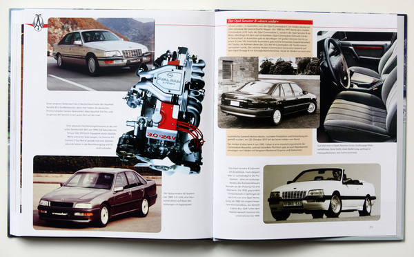 Opel Senator - Buch "Die Großen Opel - Kapitän - Admiral - Diplomat - Monza - Senator"