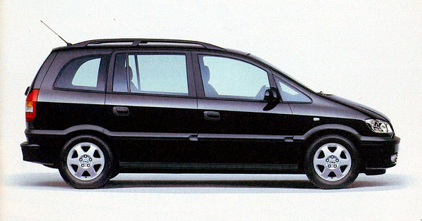 Bild: Opel Zafira (1999) – Seitenansicht