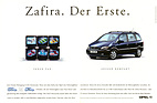 Bild: Opel Zafira (1999) - Werbung - Zafira, der Erste