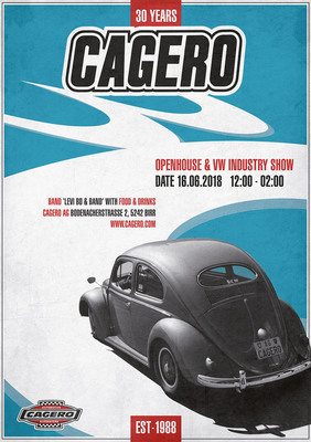 Open House und VW Industry Show bei Cagero am 16. Juni 2018
