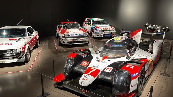 Bild: Original Le Mans Rekordrennwagen - eine Retrospektive über den Toyota Motorsport - Aktuelle Ausstellung MAC 2