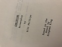 Bild: Originaldrehbuch zu "Christine"