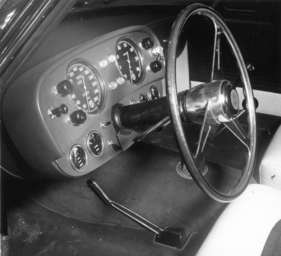 Osca 1600 GT Touring (1961) - Lenkrad und Armaturenbrett