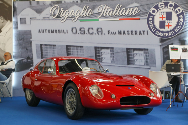 Bild Osca 1600 SP (1963) - einzigerartiges Exemplar mit 1,6-Liter-Motor und 140 PS bei 7200 U/min - Auto e Moto d'Epoca Bologna 2023