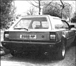 Bild: PMG Rapport Forté Estate (1983) - Heckansicht im Jahr 1983 bei einer Probefahrt