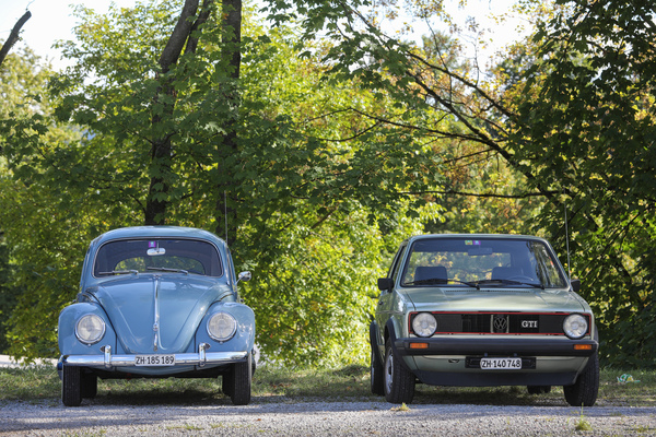 Paarung - VW Käfer und VW Golf GTI - Albisgütli Classic Cars & Bikes September 2022