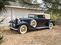 Packard 1004 Super Eight Convertible Victoria (1933) - als Lot 328 an der Bonhams Simeone Museum Philadelphia Versteigerung am 11. Oktober 2020