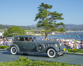 Packard 1108 Twelve Dietrich Sport Sedan (1934) - 1. Rang in der Klasse C-2 beim Pebble Beach Concours d'Elegance 2024