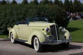 Packard 120 B Convertible Coupe (1936) - Achtzylinder-Cabriolet mit 120 PS bei 3600 U/min - Classic-Gala Schwetzingen 2020