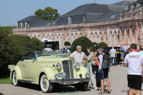 Packard 120 B Convertible Coupé (1936) - mit Reihen-Achtzylinder und 120 PS - 20. ASC Classic-Gala Schwetzingen 2024