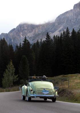 Packard 120 Convertible Coupé (1936) - ADAC Trentino Classic 2013 - Oldtimer-Wanderung um den Sonax-Pokal