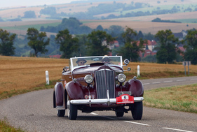 Packard 120 Six (1937) an der RAID Suisse-Paris 2016