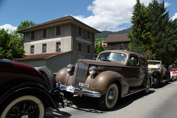Packard (1935) - der Alf Series 75 von 1921 blieb zuhause - Oldtimer in Obwalden (O-iO) 2019