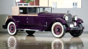 Packard 343 Murphy Convertible Sedan (1927) - als Lot 170 an der Broad Arrow “The Academy of Art University Collection” San Francisco Auction 2025