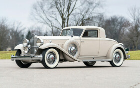 Packard 904 Deluxe Eight Individual Custom Stationary Coupe (1932) - als Lot 36 angeboten an der Gooding & Co Amelia Island Versteigerung am 4. März 2022