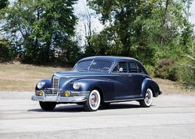 Packard Custom Super Clipper Eight Touring Sedan (1947) - als Lot 365 angeboten an der RM/Sotheby's Hershey Versteigerung vom 5./6. Oktober 2022