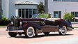 Packard Custom Super Eight One-Eighty 1806 Darrin Convertible Victoria (1940) - Lot 277 an der Broad Arrow Monterey Jet Center Auction 2025 (© Broad Arrow Auctions, 2025)