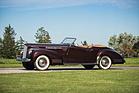 Image: Packard Custom Super Eight One Eighty Convertible Victoria by Darrin (1941) - as lot 254 at the RM/Sotheby's auction in Hershey 2017
