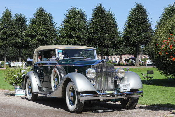 Packard Eight 1104 (1934) - mit Graber-Karosserie - 19. ASC Classic-Gala Schwetzingen 2023