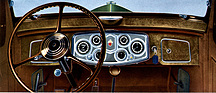 Bild: Packard Eight (1933) - das Cockpit