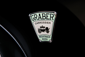 Packard Eight Cabriolet by Graber (1938) - als Lot 234 an der RM / Sotheby's Versteigerung der Andrews Collection am 2. Mai 2015