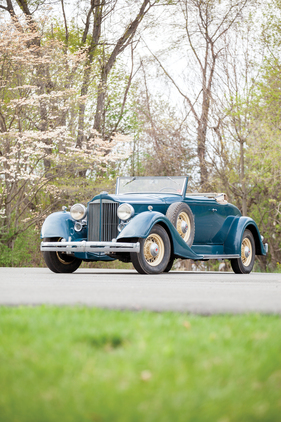 Packard Eight Coupe Roadster (1934) - als Lot 259 an der RM Auction Hershey vom 9./10. Oktober 2014
