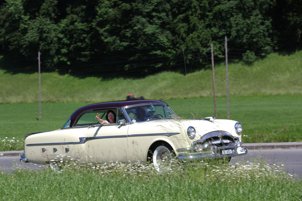 Packard Mayfair (1953) - elegantes Coupé auf der Rundfahrt - Oldtimer in Obwalden (O-iO) 2019