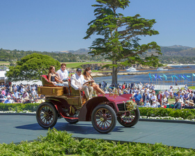 Packard Model F Rear Entrance Tonneau (1903) - 2. Rang in der Klasse A-2 beim Pebble Beach Concours d'Elegance 2024