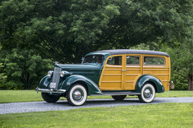 Packard Six Station Wagon by Baker-Raulang (1937) - offered as lot 174 at the RM/Sotheby's Open Road North America auction from July 23 to 30, 2020