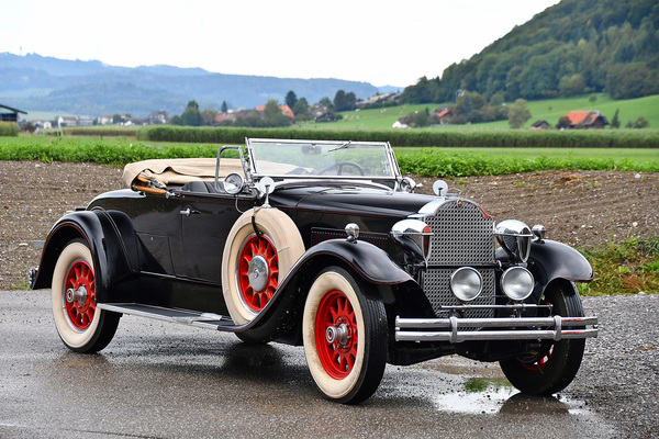 Image: Packard Standard Eight 733 Roadster (1930) - as lot 178 at the auction of the Oldtimer Galerie Toffen on October 15, 2022