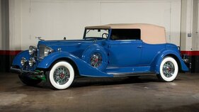 Packard Super Eight 1104 Convertible Victoria (1934) - als Lot 186 an der Broad Arrow “The Academy of Art University Collection” San Francisco Auction 2025