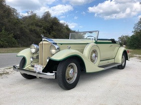 Packard Super Eight Coupe Roadster (1933) - als Lot 186 an der Bonhams Amelia Island Versteigerung am 20. Mai 2021