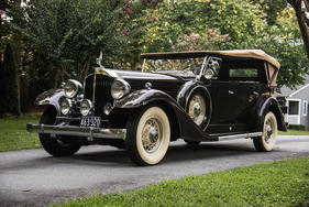 Packard Super Eight Model 1004 Touring Car (1933) - als Lot 119 an der Bonhams Simeone Foundation Philadelphia Versteigerung am 8. Oktober 2018