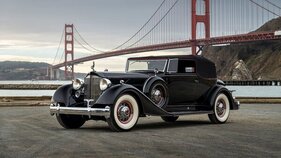 Packard Twelve 1108 Convertible Victoria (1934) - als Lot 162 an der Broad Arrow “The Academy of Art University Collection” San Francisco Auction 2025