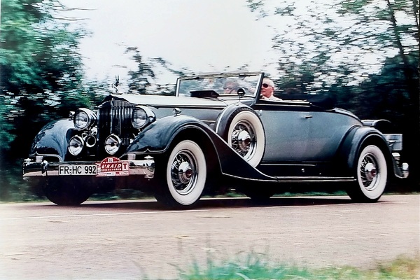 Bild: Packard Twelve - ohne Stress am RAID