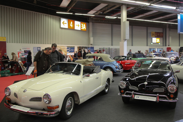Pärchen VW Karmann-Ghia - Retro Classics Bavaria 2017 in Nürnberg