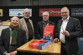 Pal Negesi, Tony Paalman, David Cooper und Christoph Stürmer - die Macher des Magazins "Rare & Unique Vehicle" Pal Negesi, Tony Paalman, David Cooper und Christoph Stürmer - die Macher des Magazins "Rare & Unique Vehicle"