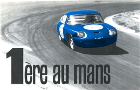 Panhard CD (1962) - Le-Mans-Erfolg als Verkaufsförderung Panhard CD (1962) - Le-Mans-Erfolg als Verkaufsförderung