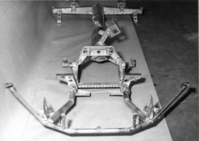 Panhard CD (1962) - das Chassis des Le-Mans-Wagens für das Rennen von 1962